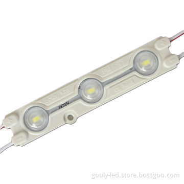 LED Module With Lens SMD5050 3LEDs Waterproof 12V